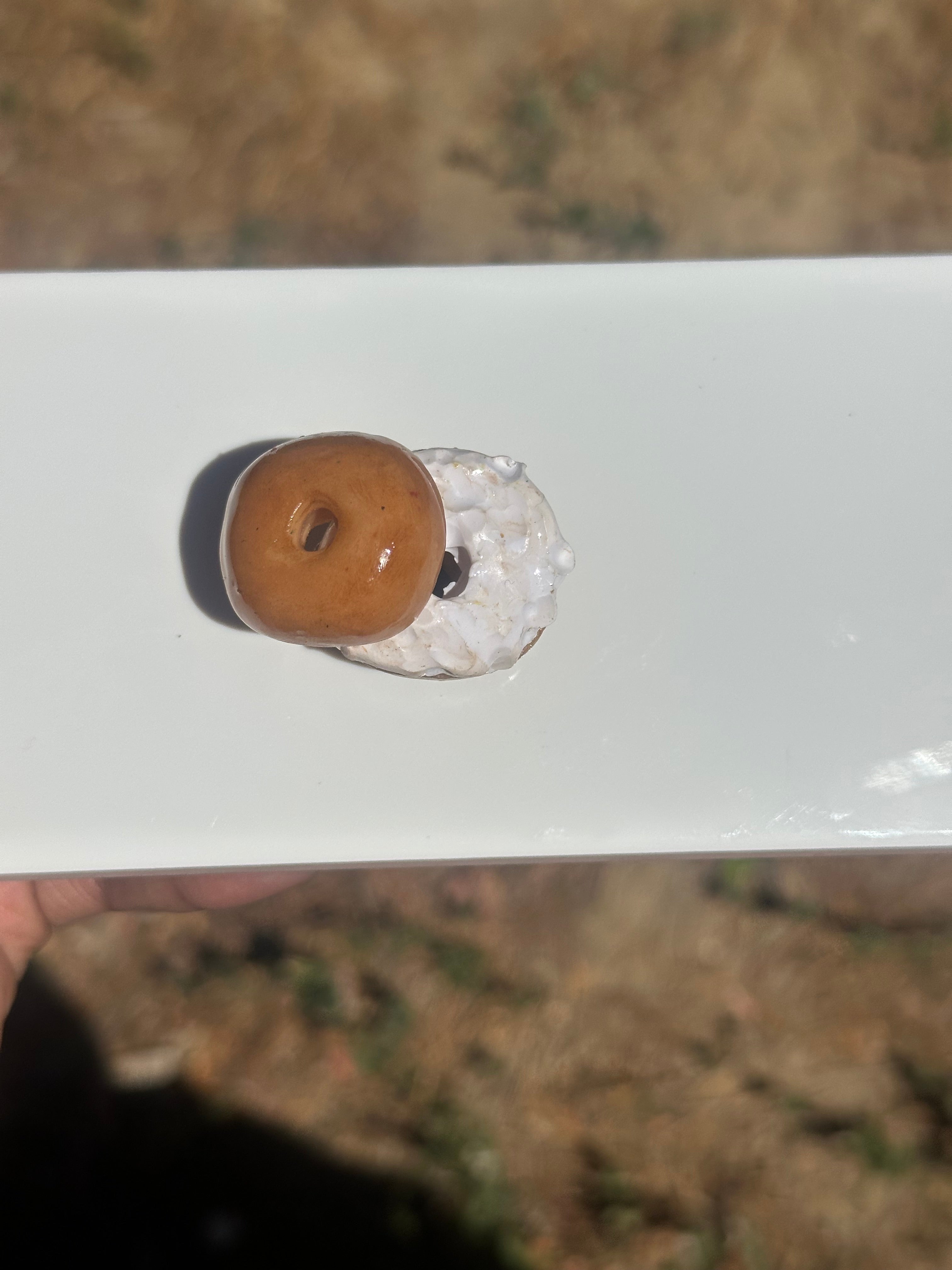 Miniature Bagel with cream cheese