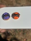 Miniature Halloween donut