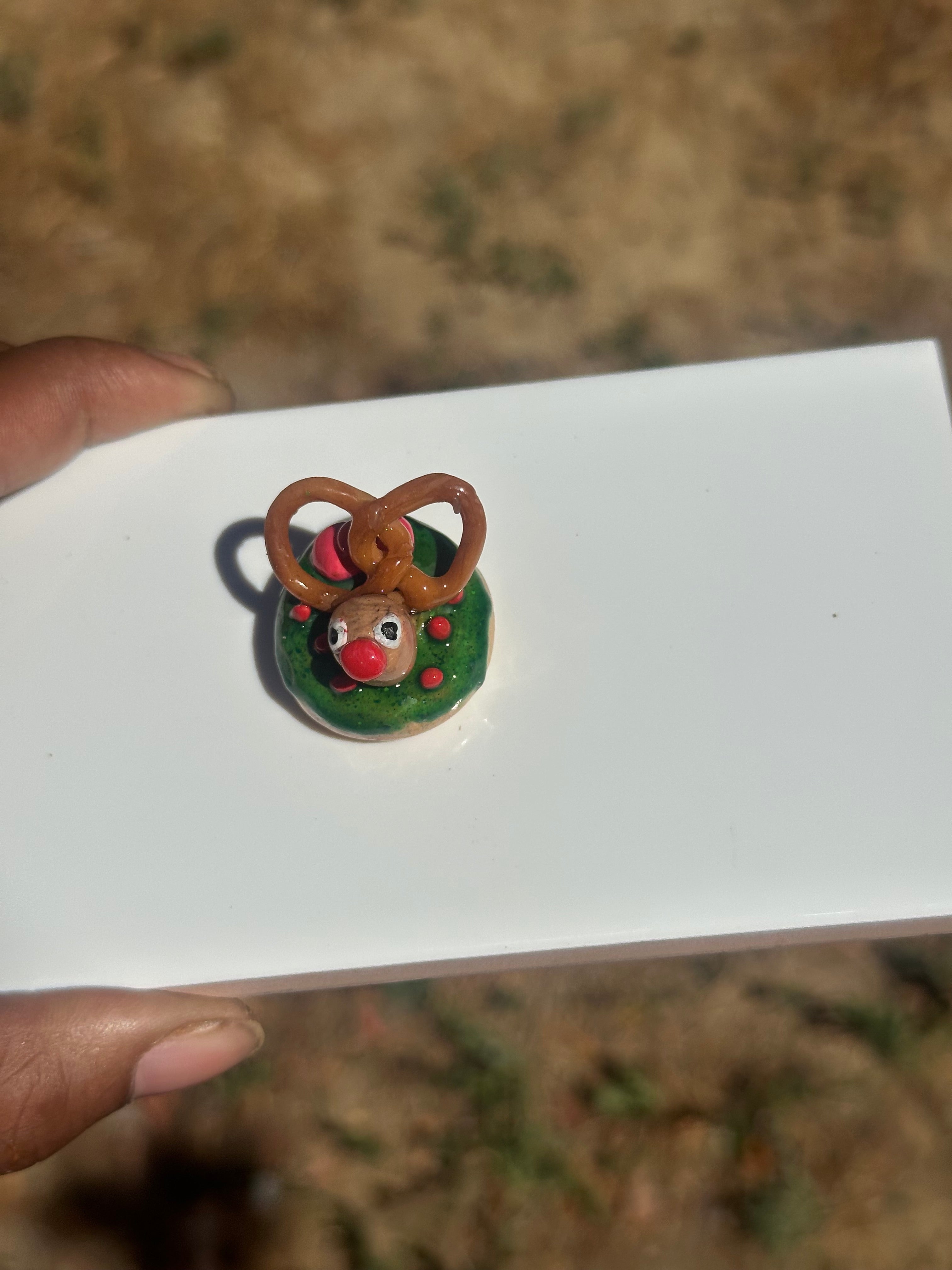 Miniature Christmas Donut ❤️