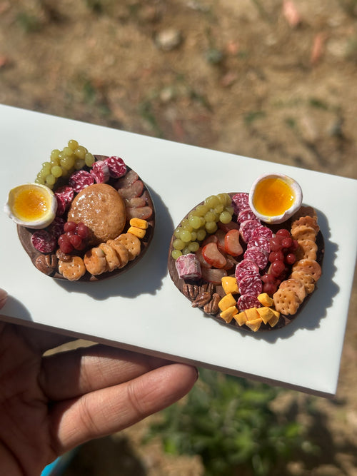 Miniature charcuterie board